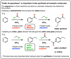 Aromatic Synthesis Order Of Reactions