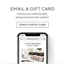 Gift Cards | Pottery Barn