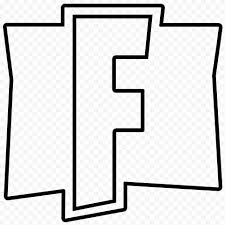 In addition, all trademarks and usage rights belong to the related institution. Hd Fortnite Black Outline F Logo Letter Png Citypng