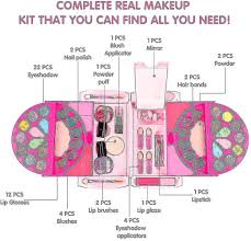 kids makeup kit with cosmetic