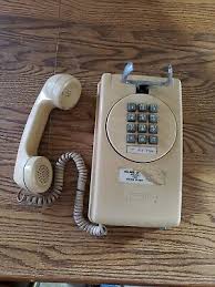 Vintage Phone Itt Wall Phone Push