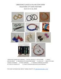 oklahoma city bead jewelry show july