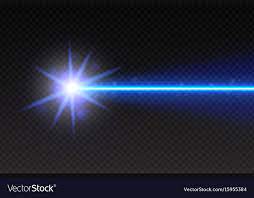 abstract blue laser beam magic neon