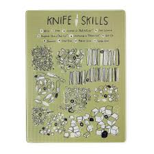Knife Skills Cutting Board Cooking Illustrated Uncommongoods
