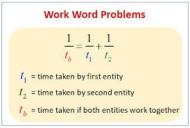 algebra work problems solutions