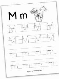 letter m tracing worksheets free