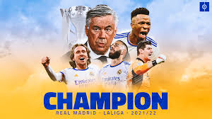 Le Real Madrid est champion d'Espagne 2021-2022