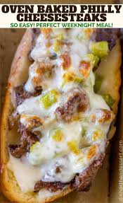 oven baked philly cheesesteak