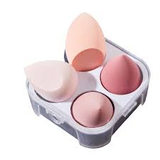 egg box beauty egg makeup powder puff