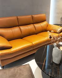 whiskey leather sofa i 3 seater
