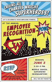 Superhero Employee Recognition Event Customer Service Week Ideas