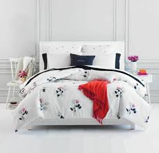 pc twin comforter set white pink gray
