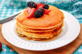 fluffy dairy free pancakes