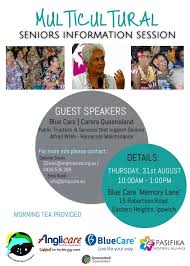 Multicultural Seniors Info Session Revised Flyer