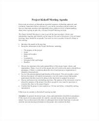 9 Project Meeting Agenda Template Word Free Premium Weekly Team