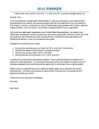 Entry Level Sales Cover Letter Plus Radio Info