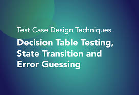 decision table testing state