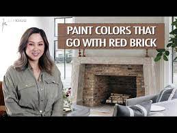 best paint colors that go with red