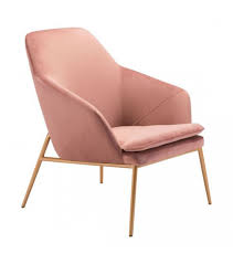 4.2 out of 5 stars 64. Blush Pink Velvet Gold Base Lounge Chair