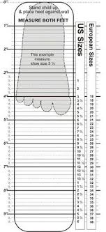 Stride Rite Shoe Size Chart Inches Www Bedowntowndaytona Com