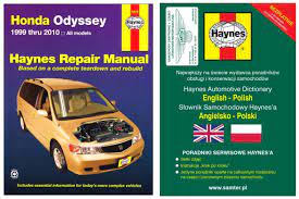 Honda Odyssey (1999-2010) instrukcja napraw Haynes za 216,50 zł z Poznań -  Allegro.pl - (12463536799)