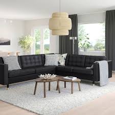 Ikea Black Sofa Living Room Decor