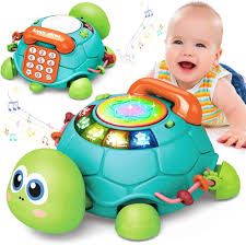 al turtle crawling baby toys