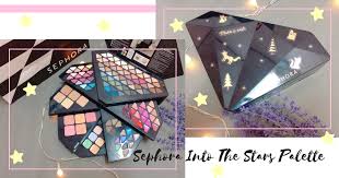 sephora into the stars palette swatches