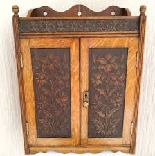 Arts Crafts Oak Wall Cabinet 174322