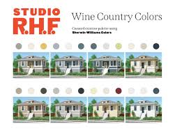 Wine Country Farmhouse Paint Colors