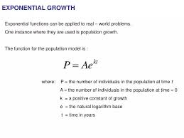 Ppt Exponential Growth Powerpoint