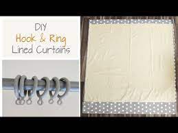 how to make lined curtains simple