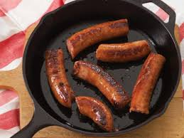 cast iron skillet conecuh sausage