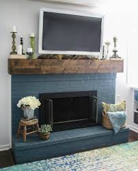 Simple Fall Mantel Decorating Around