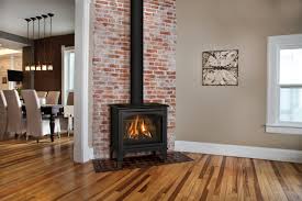 free standing ventless gas fireplace