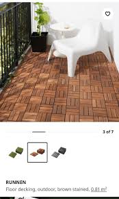 Ikea Outdoor Deck Tiles And Edges