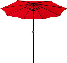 Patio Umbrella Aluminum Crank Tilt