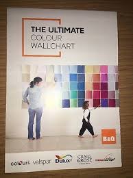 The Ultimate Paint Colour Card Chart Wall Chart Colours