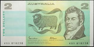 Australian Paper Two Dollar Note