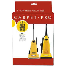 carpet pro hepa vacuum bags 6 pack