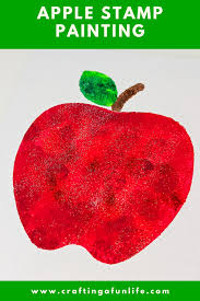 easy apple st painting that kids