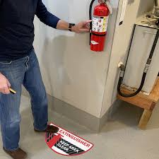 fire extinguisher keep area clear
