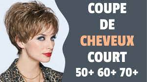 COUPE DE CHEVEUX COURT FEMME 2023 DE 50+ 60+ 70+ Ans - YouTube