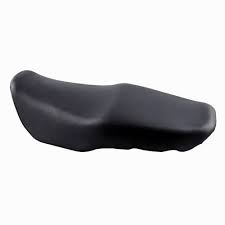Black Rexine Bike Seat Cover Features