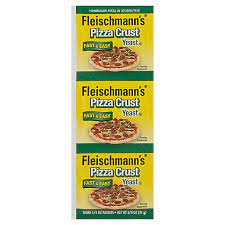 fleischmann s yeast pizza crust 3 ea