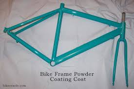 bike frame powder coating cost
