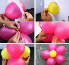 Как сделать цветок из шариков - советы специалистов | МегаШар - доставка  шаров 24 часа