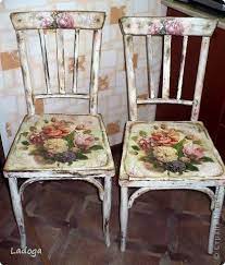 Все о хенд мейд в журнале ярмарки мастеров ► читай! Dekupazh Stula V Stile Provans Master Klass Dining Chairs Decor Home Decor