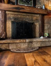 Rustic Fireplace Mantels Barn Beam