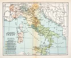 We disclaim any responsibility for damage sustained due to errors or omissions. 1923 Print Map Italy France Sardinia Turkey Austria Ionian Sea Adriati Period Paper